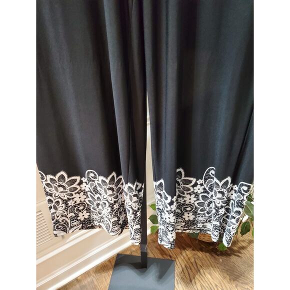 Est.1946 Women's Black Polyester Comfort Waist Casual Trouser Pant Size 18/20W - Picture 3 of 9